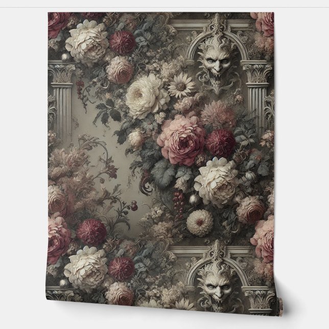 Een namiddag met Bram Stoker - Gothic Victoriaans Behang (Afrollen)