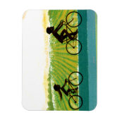 Een namiddagride magneet (Verticaal)