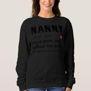 Een nanny Definition nanny is alleen een moeder zo Trui