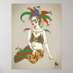Een nar Poster