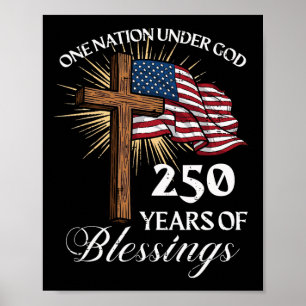 Eén natie onder God 250 jaar 250e verjaardag U Poster