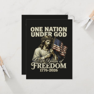 Eén natie onder God 250 jaar zegeningen Kaart