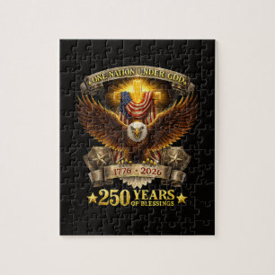 Eén natie onder God 250 jaar zegeningen  Legpuzzel