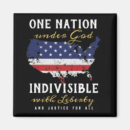 Eén natie onder God Magneet