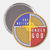 Eén natie onder God Magneet (Voorkant / Achterkant)