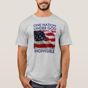 ÉÉN NATIE, ONDER GOD, ONVERSCHILLEND T-SHIRT