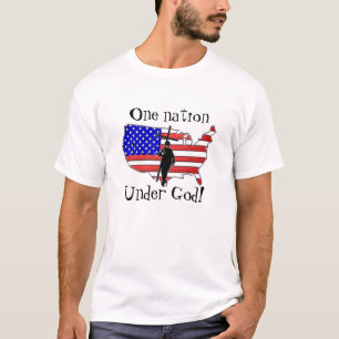een natie onder god t-shirt