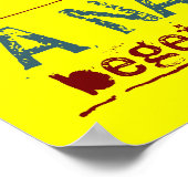 Een natie van Poster van schapen (Hoek)