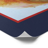 Een Native American Warrior Poster (Hoek)