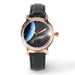 Een Neptunus kleine maan hippokamp. Horloge