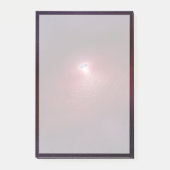 Een neutronenster met een schijf van warm stof. post-it® notes (Voorkant)