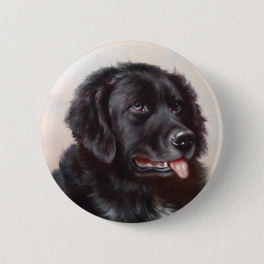 Een Newfoundlander Button (Voorkant)
