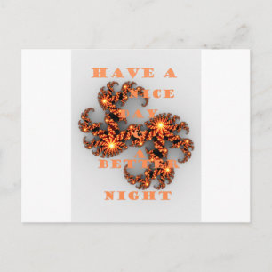 Een Nicer Day en een betere nacht Briefkaart