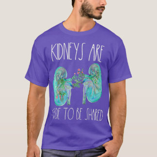 Eén niertransplantatie Donor Nephrology Nurse T-shirt