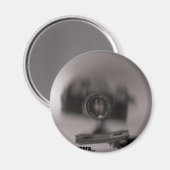 Een niet zo verborgen camera magneet (Voorkant / Achterkant)