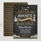 Een nieuw avontuur wacht op Baby shower Kaart (Voorkant / Achterkant)