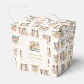 Een nieuw Baby shower hoofdstuk Bedankdoosjes (Achterkant)