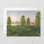 Een nieuw begin briefkaart (Voorkant / Achterkant)