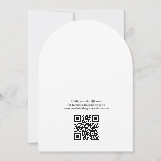 Een nieuw Chapter Story Book QR Code Vrijgezellenf Kaart (Achterkant)