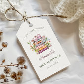 Een nieuw Chapter Story Book Vrijgezellenfeest Cadeaulabel