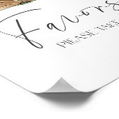 Een nieuw Chapter Storybook-Baby shower begunstigt Poster (Hoek)