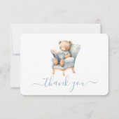 Een nieuw hoofdstuk Begint Beer bedankkaart (Voorkant)