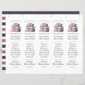 Een nieuw hoofdstuk begint! Bladwijzer Douche Favo (Voorkant / Achterkant)