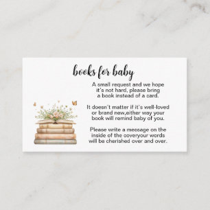 Een nieuw hoofdstuk begint Boeken voor baby inlegv Advieskaart