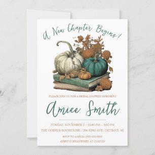 Een nieuw hoofdstuk begint! Bruidsboeket herfstthe Kaart