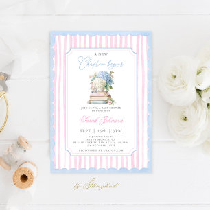 Een nieuw hoofdstuk begint met het Baby shower Kaart