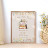 Een nieuw hoofdstuk begint Rustiek Vrijgezellenfee Poster