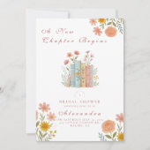 Een nieuw hoofdstuk Pastel Book Garden Kaart (Voorkant)