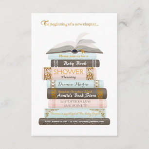 Een nieuw hoofdstuk   Uitnodiging tot Baby-boekens