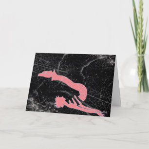 Een nieuw jaar, een nieuwe jij, een gelukkig nieuw feestdagen kaart