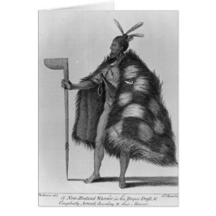 Een Nieuw-Zeelandse krijger