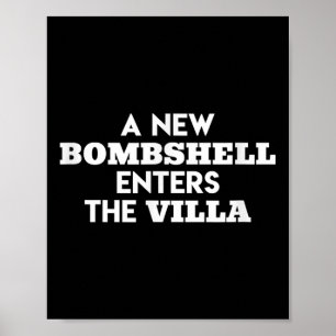 Een nieuwe bom komt Villa Island Love Tv Sh binnen Poster