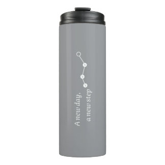Een Nieuwe Dag Nieuwe Stap Modern Thermosbeker