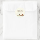 Een nieuwe Egg Favor Sticker of Gift Label Sticker (Tas)