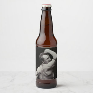 Een nieuwe functie van StrongMen Eugen Sandow Body Bier Etiket