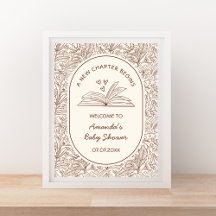 Een Nieuwe Hoofdstuk Begint Boek Baby Shower Welko