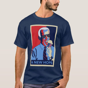 Een nieuwe Hope Joe Biden Ice Cream Illustratie T-shirt