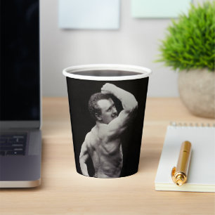 Een Nieuwe Houding door Sterke Mannen Eugen Sandow Papieren Bekers