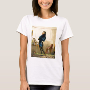 Een nieuwe laag (kleurenlitho) t-shirt