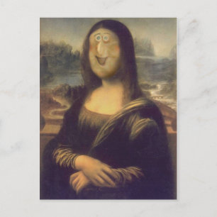 Een nieuwe Mona Lisa Briefkaart