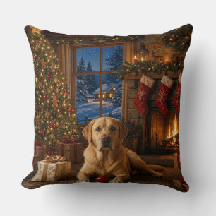 Een Nieuwe Rode Bal, Labrador Retriever Vakantie Kussen