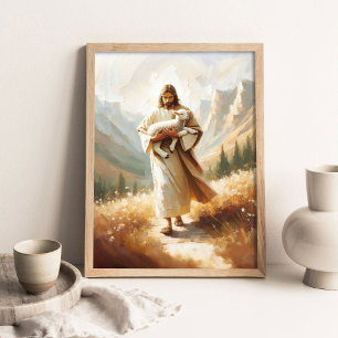 Een nieuwe start, Laat de 99 Kunst, Jezus en Lam, Poster