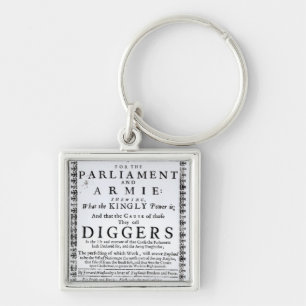 Een nieuwjaarsgeschenk sleutelhanger