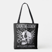 Eén nikkel-garage/Franse Canvas tas (Achterkant)