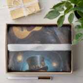 Een nobele Labrador hond spelen gitaar - Tissuepapier (Geschenk)