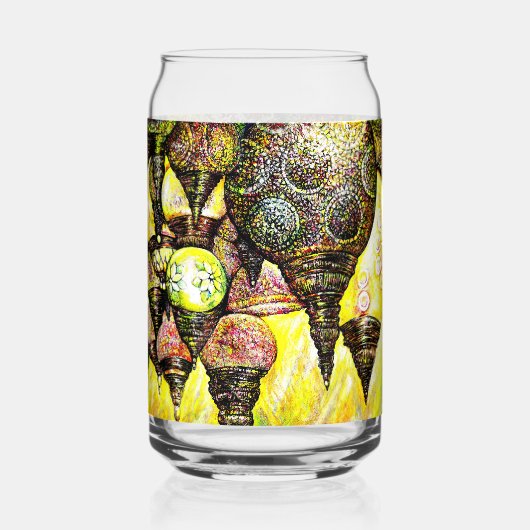 Een nog groter idee van kleur blikvorm glas (Achterkant)